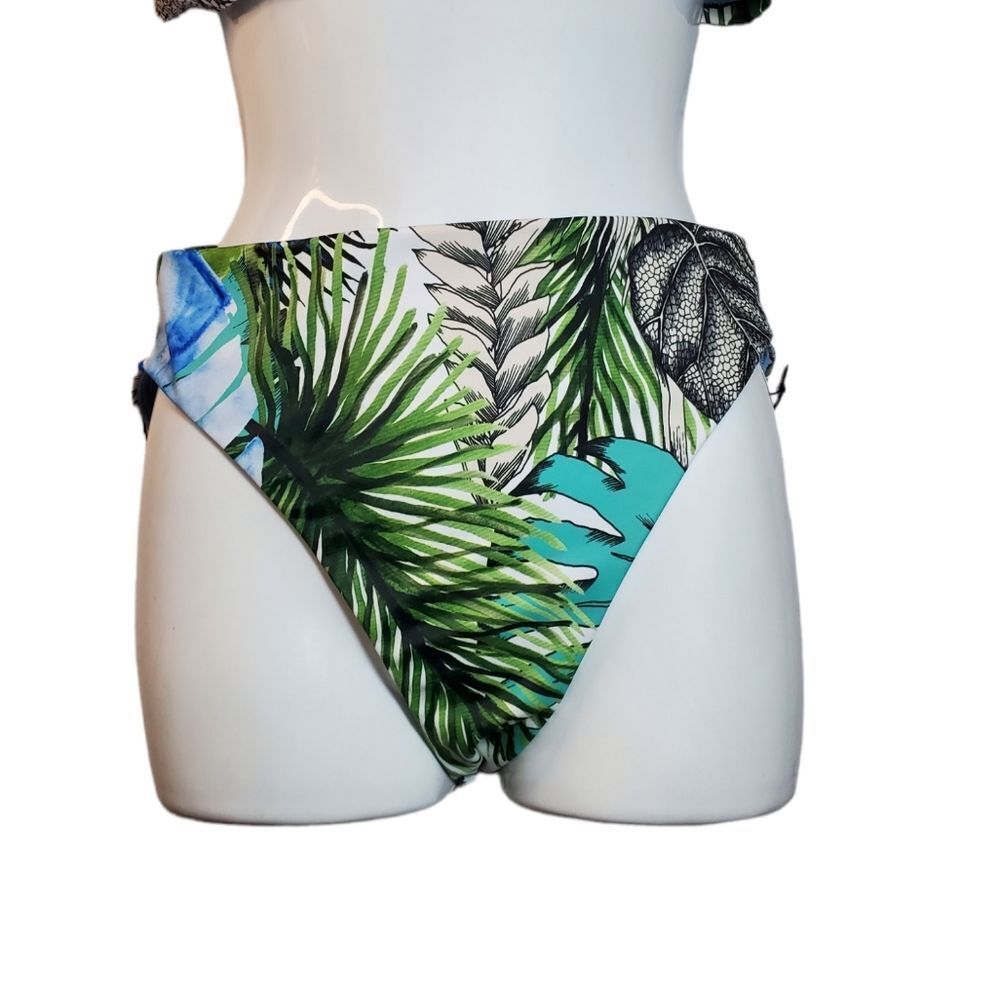NEW SWIMINISTA X CHRISTIAN LACROIX Fabulous Bottom in Jardin Exo Chic print S